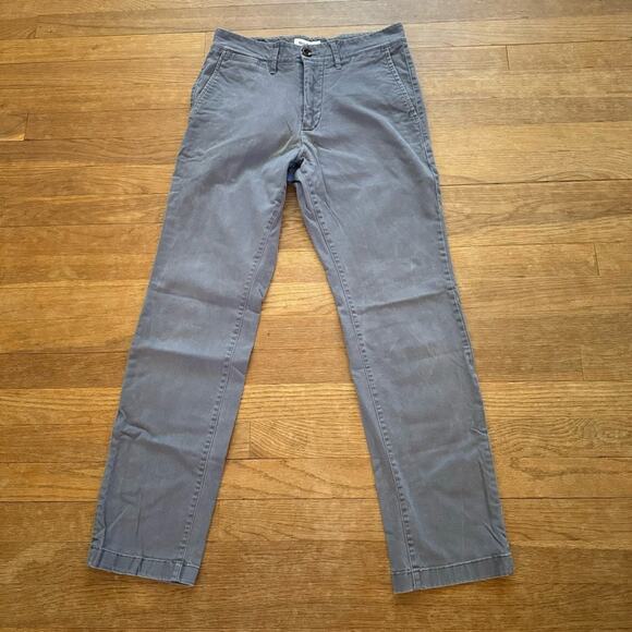Goodfellow Hennepin chino slim gray casual pants size 28X28
 b30 - Picture 1 of 7